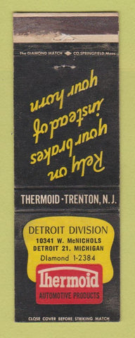 Matchbook Cover - Thermoid Auto Products Detroit MI