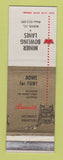 Matchbook Cover - Minier Bowling Lanes Brunswick Minier IL WEAR
