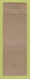 Matchbook Cover - Cassy's Cocktail Bar  Detroit? WEAR