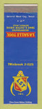 Matchbook Cover - La Salle Tool Detroit MI WEAR