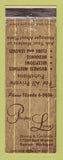 Matchbook Cover - Playboy Lounge Detroit MI WEAR
