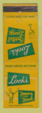 Matchbook Cover - Lock's Cocktail Lounge Restaurant Grand Rapids MI WEAR