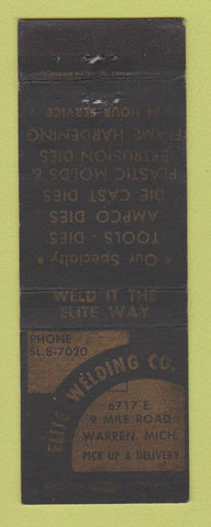 Matchbook Cover - Elite Welding Warren MI