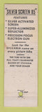 Matchbook Cover - Sylvania TV Wedemeyer Electric Supply WEAR