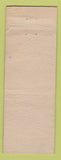 Matchbook Cover - Spitler Hotel Marlette MI WORN
