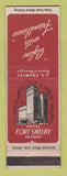 Matchbook Cover - Hotel Fort Shelby Detroit MI