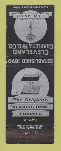 Matchbook Cover - Cleveland Chaplet OH