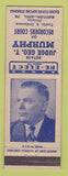 Matchbook Cover - Judge Geo Murphy Recorders Court Detroit?