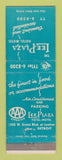 Matchbook Cover - Lee Plaza Hotel Motel Detroit MI