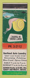 Matchbook Cover - Eastland Auto Laundry Car Wash East Detroit MI WEAR