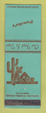 Matchbook Cover - Pancho's Restaurant Detroit MI