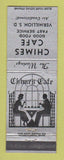 Matchbook Cover - Chimes Cafe Vermillion SD