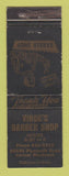 Matchbook Cover - Vince's Barber Shop Detroit? MI