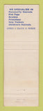 Matchbook Cover - Vince's Barber Shop Detroit? MI