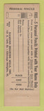 Matchbook Cover - Diamond Shoe Laces Chicago Heights IL