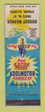 Matchbook Cover - Cities oil gas Hubert Warren Strawn IL