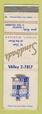 Matchbook Cover - Sindbads Detroit MI restaurant WEAR