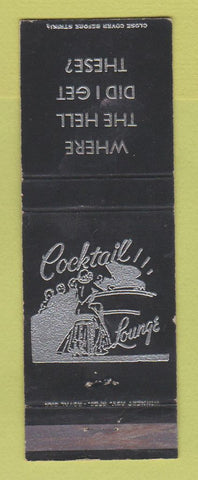 Matchbook Cover - Fred and Ron Cocktail Lounge Detroit?