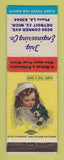 Matchbook Cover - Trig Engineering Detroit MI