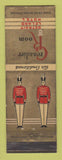 Matchbook Cover - Detroit Leland Hotel MI Grenadier Room