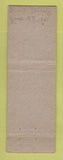 Matchbook Cover - Old Heidelberg Cafe Mount Vernon IN MERCHANTS