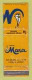 Matchbook Cover - Hotel Mara Cozumel Mexico WORN