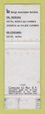 Matchbook Cover - Hotel Mara Cozumel Mexico WORN