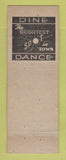 Matchbook Cover - Fred's Cocktail Bar Detroit MI pinup