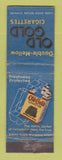 Matchbook Cover - Old Gold Cigarettes WORN
