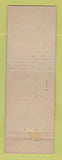 Matchbook Cover - Buckeye Union Insurance Warren OH