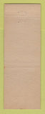Matchbook Cover - Vogt Manufacturing Wire Seat Welts Detroit MI Auto Trim WEAR