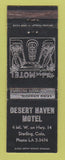 Matchbook Cover - Desert Haven Motel Sterling Colorado