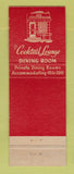 Matchbook Cover - Inman Hotel Champaign IL