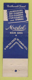 Matchbook Cover - Model Cleaners Laundry Minneapolis MN