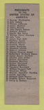 Matchbook Cover - Henry's Cleaners Detroit MI WEAR