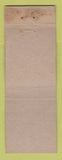 Matchbook Cover - Castle Harbour Bermuda WORN