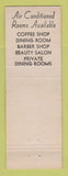 Matchbook Cover - Claridge Hotel St Louis MO