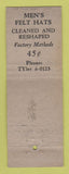 Matchbook Cover - Liberty Cleaners Detroit MI WEAR