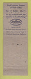 Matchbook Cover - Blue Bell Work Clothes Big Ben Casey Jones
