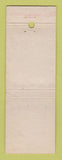 Matchbook Cover - Famous Italian Cafe Detroit MI WORN