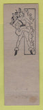 Matchbook Cover - Vandewall's Cafe Detroit MI Christmas WORN girlie back