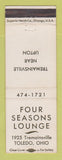 Matchbook Cover - Four Seasons Lounge Toledo OH