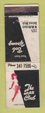 Matchbook Cover - The Sax Club Detroit MI girlie WORN