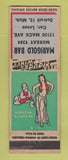 Matchbook Cover - Marigold Bar Detroit MI pinup