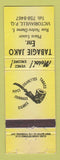 Matchbook Cover - Tabagie Jako Tobacco Victoriaville QC