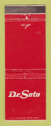Matchbook Cover - DeSoto Cars WEAR