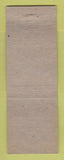 Matchbook Cover - Mobil oil gas Upperlube Product