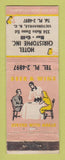 Matchbook Cover - Hotel Christophe Victoriaville QC WORN
