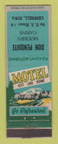 Matchbook Cover - Don Penquite Modern Cabins Grinnell IA