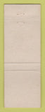 Matchbook Cover - Kingsley Hotel Del Mar Vero Beach FL Bloomfield Hills MI WEAR